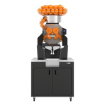 Thumbnail 1 for Zumex 08818 Speed Up All-in-One Automatic Feed Juicer — 40 Fruits / Minute, with Wide Black Podium
