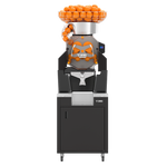 Thumbnail 1 for Zumex 09962 Speed S +plus All-in-One Automatic Feed Juicer — 40 Fruits / Minute, Self Service, with Slim Black Podium