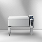 Thumbnail 1 for Rational iVario Pro XL Electric Tilt Skillet — XL-Size Pan, 40 Gallon, 208/240V, with Height Adjustable Base