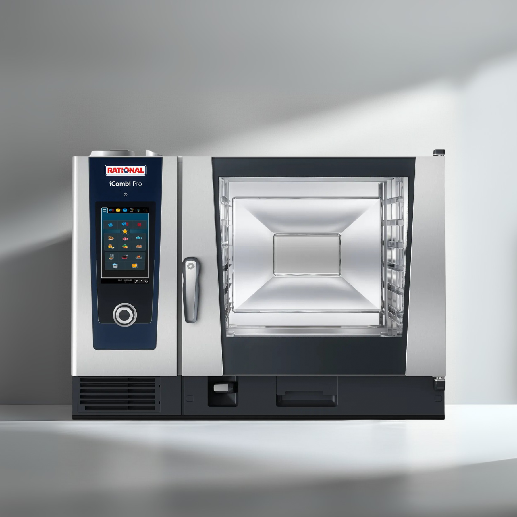 Rational iCombi Pro ICP 6-FULL E 208/240V 3PH (LM100CE) Electric Combi Oven — 6 Pan, Full-Size, 208/240V, 3 Phase