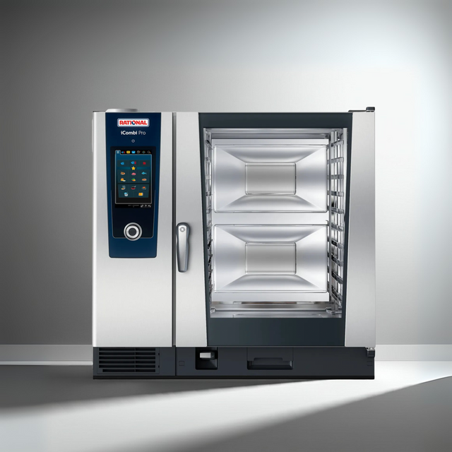 Rational iCombi Pro ICP 10-FULL E 208/240V 3PH (LM100EE) Electric Combi Oven — 10 Pan, Full-Size, 208/240V, 3 Phase