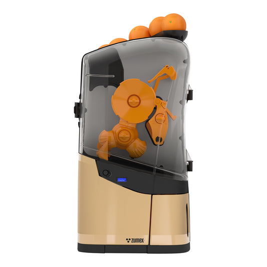 Zumex 04917 Minex Compact Commercial Orange Juicer — 13 Oranges/Minute, Sand Beige