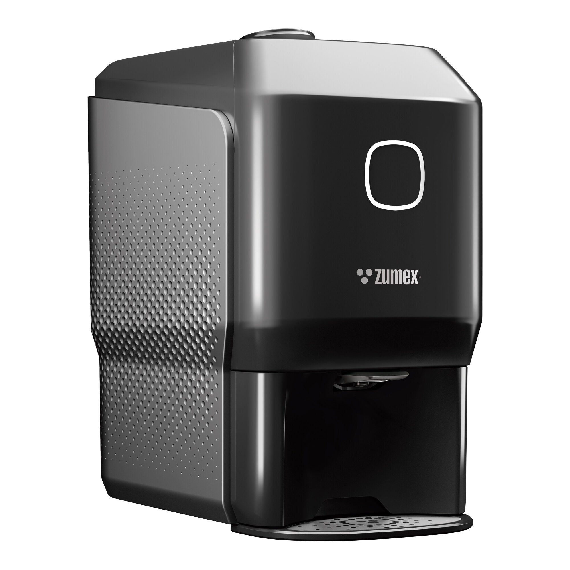 Zumex 10268 Soul Series 2 Compact Commercial Citrus Juicer — 18 Fruits/Minute, Black & Smoke Grey Color, Conical System®