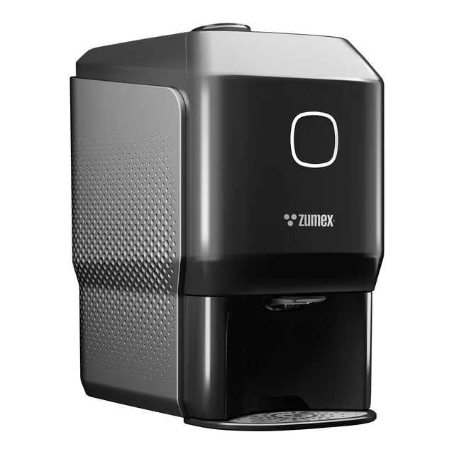 Zumex 10268 Soul Series 2 Compact Commercial Citrus Juicer — 18 Fruits/Minute, Black & Smoke Grey Color, Conical System®