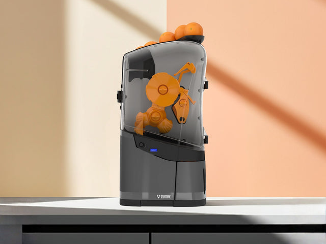 Zumex Minex Orange Juicer 04917 — 13 Oranges/Minute, Concrete Grey