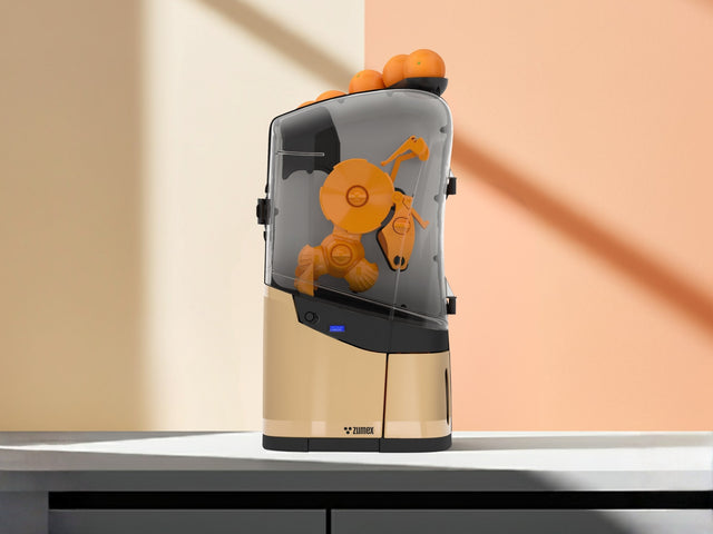 Zumex Minex Orange Juicer 04917 — 13 Oranges/Minute, Sand Beige