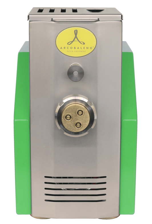 Arcobaleno AEX5 Vita Residential Pasta Extruder and Mixer — 5 Lbs Output/Hr, Countertop, Green
