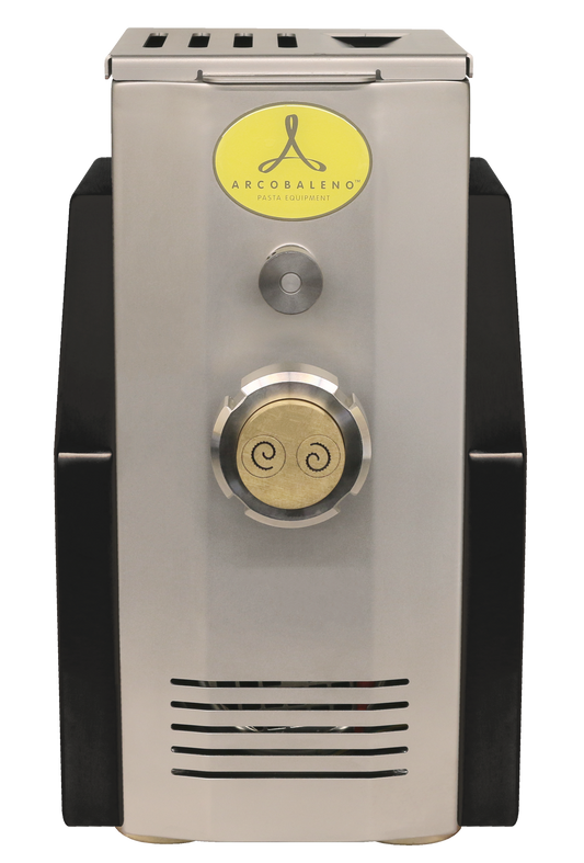 Arcobaleno AEX5 Vita Residential Pasta Extruder and Mixer — 5 Lbs Output/Hr, Countertop, Matte Black