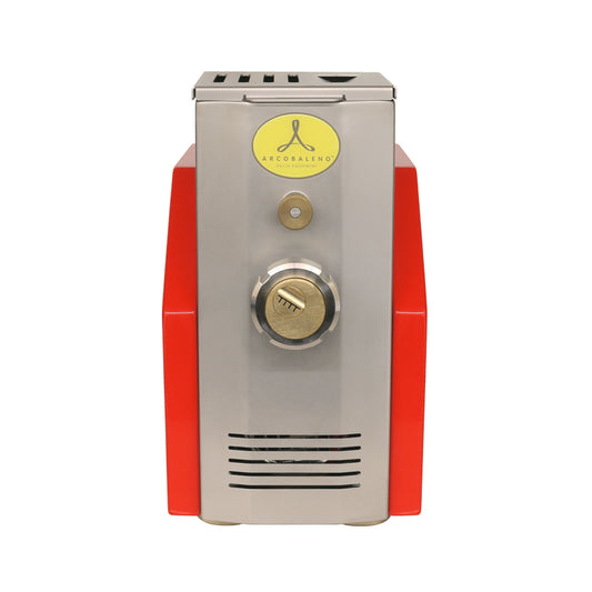 Arcobaleno AEX5 Vita Residential Pasta Extruder and Mixer — 5 Lbs Output/Hr, Countertop, Red