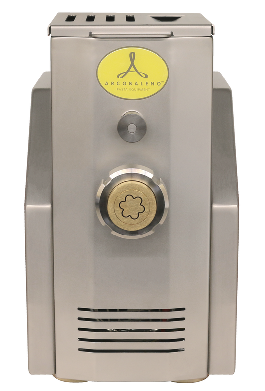 Arcobaleno AEX5 Vita Residential Pasta Extruder and Mixer — 5 Lbs Output/Hr, Countertop, Stainless Steel