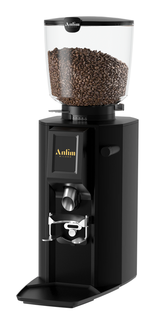 Anfim Alba On-Demand Espresso Grinder — 4.4 Lbs Capacity, Black, 110V