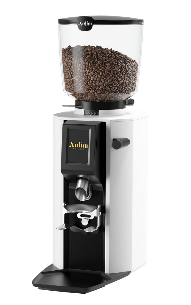 Anfim Alba On-Demand Espresso Grinder — 4.4 Lbs Capacity, White, 110V