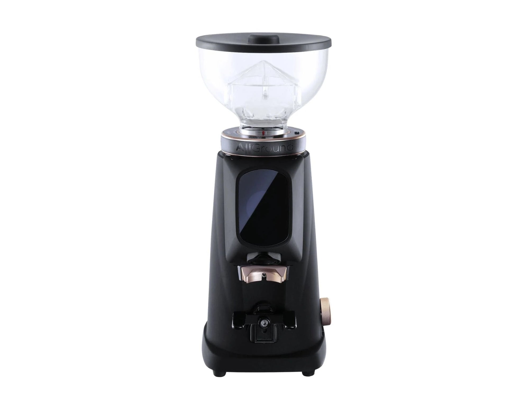 Fiorenzato AllGround Dark-T 64 mm Grinder — Deep Black & Rose Gold