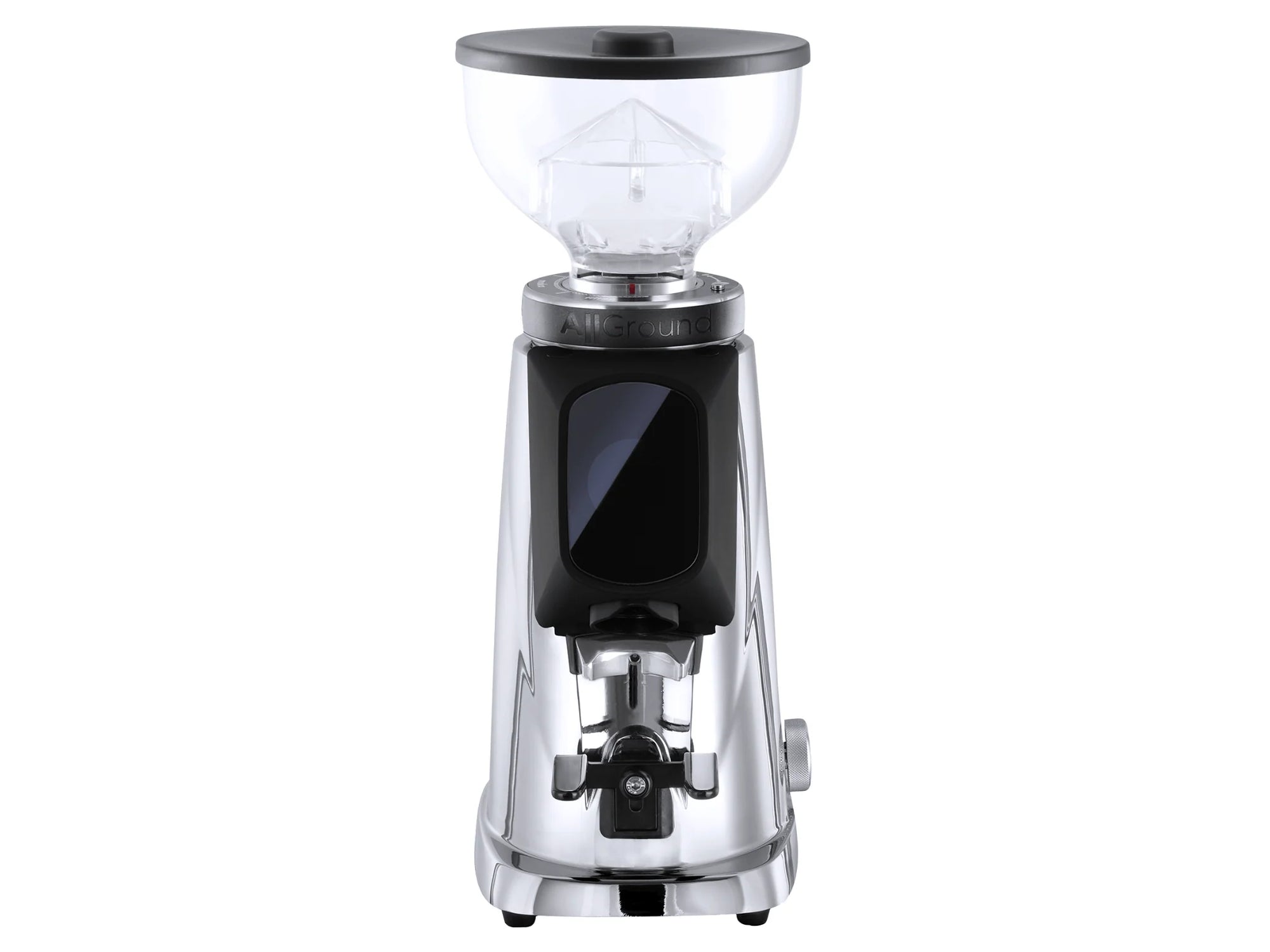 Fiorenzato AllGround Dark-T 64 mm Grinder — Silver & Deep Black