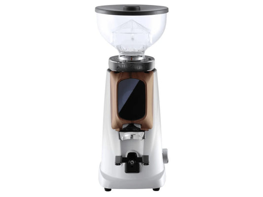 Fiorenzato AllGround Dark-T 64 mm Grinder — Arctic White & Walnut