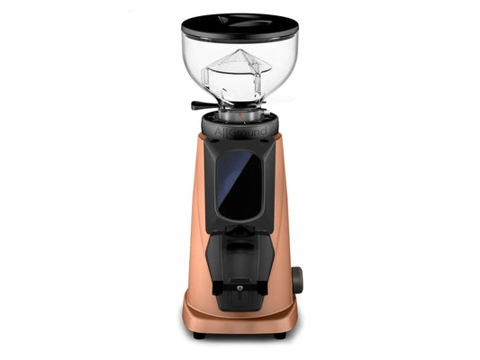Fiorenzato AllGround Sense Dark-T Grinder — Copper & Black
