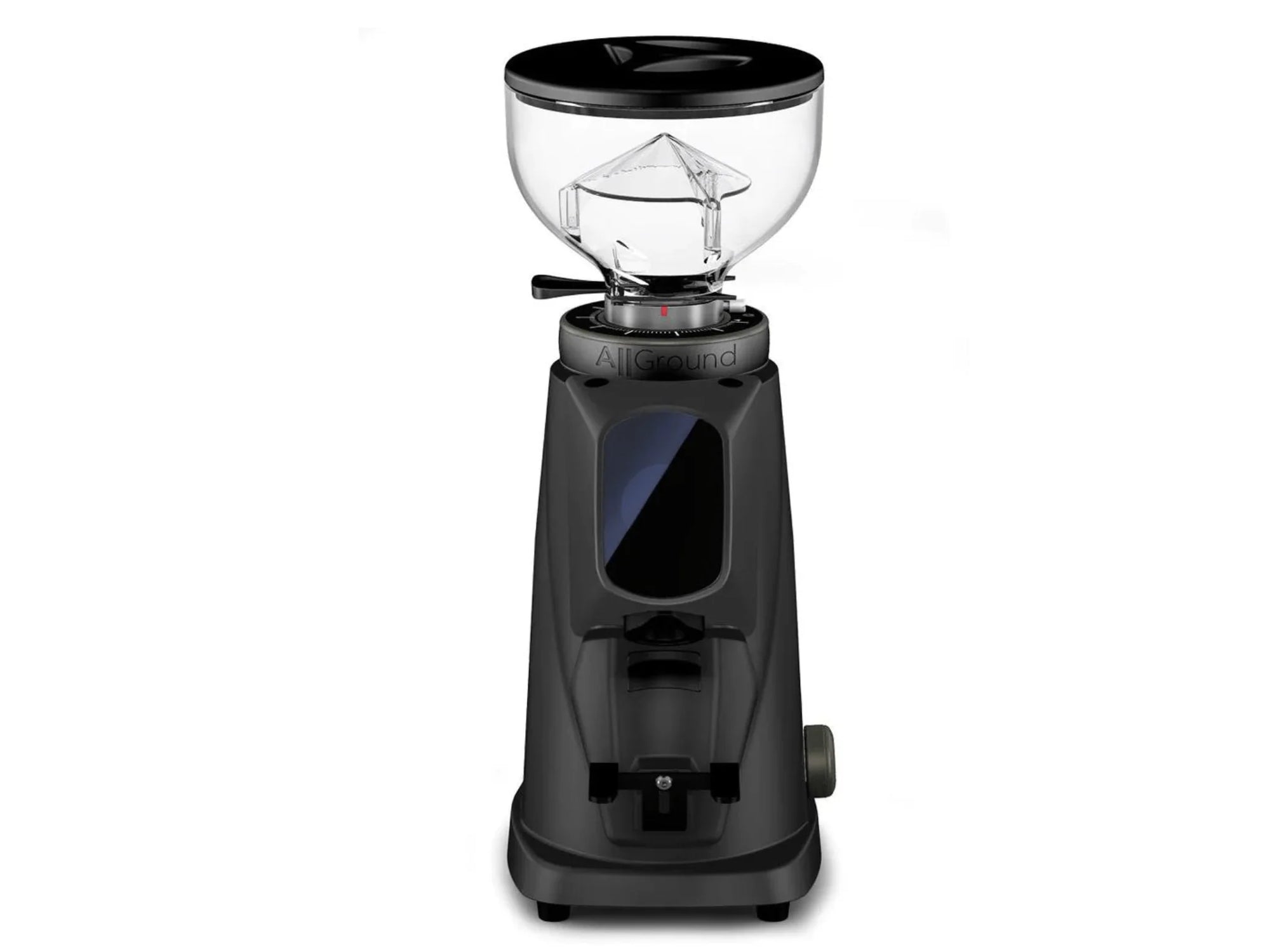 Fiorenzato AllGround Sense Dark-T Grinder — Deep Black