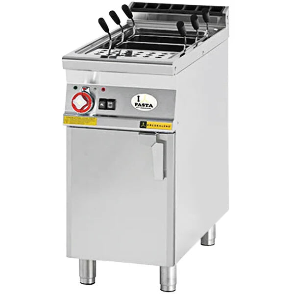 Arcobaleno APCA35 Eva Electric Single Tank Pasta Cooker — 11 Gallon, 208V, 3 Phase, with Automatic Water Refill