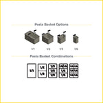 Thumbnail 4 for Arcobaleno APCL35 Tatiana Electric Automatic Pasta Basket Lift — 35.25" Depth, with Programmable Timers