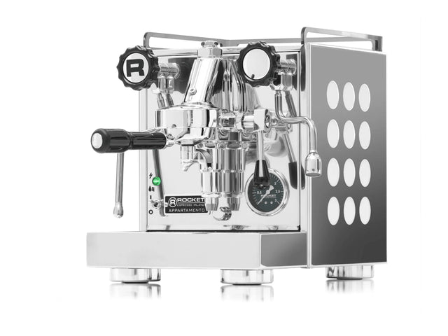 Rocket Espresso Appartamento Espresso Machine — Steel & White