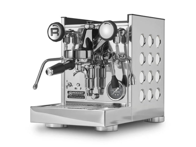Rocket Espresso Appartamento TCA Espresso Machine — Steel & White