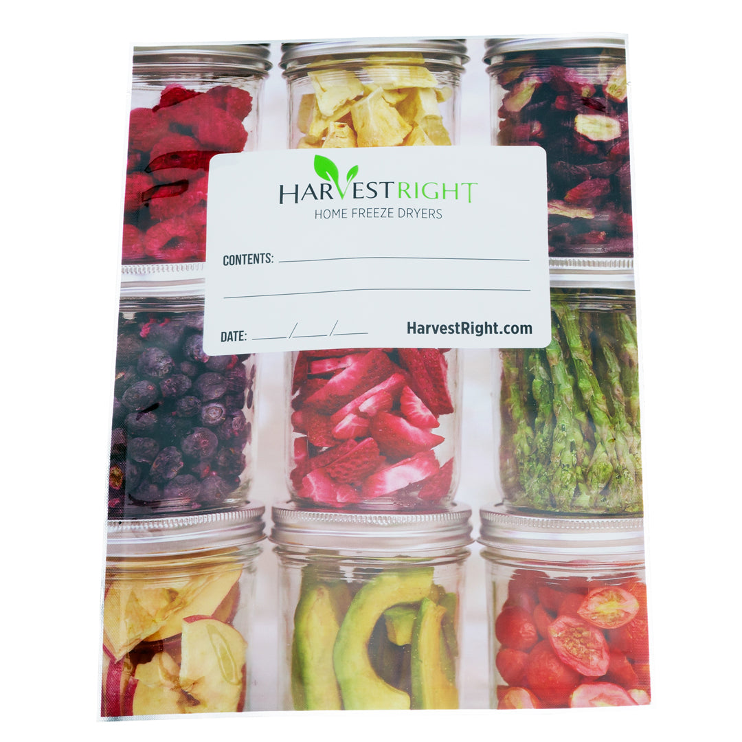 50 x Harvest Right Mylar Bags  — Must Order In Case Qty Of 6