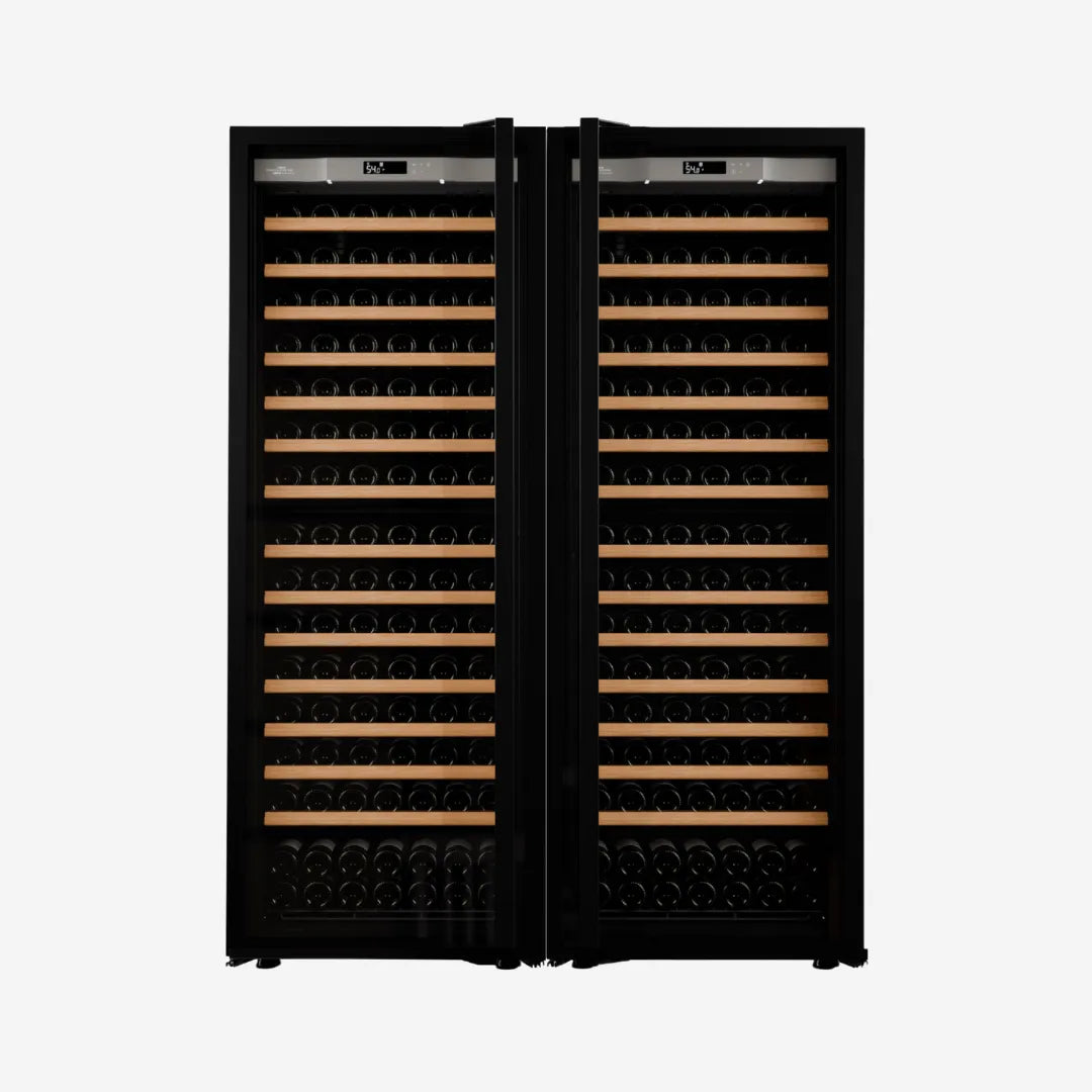 Transtherm by Eurocave Prestige Ermitage Wine Refrigerator — 364 Bottle, Side-by-Side, Single-Zone, Full Glass Doors
