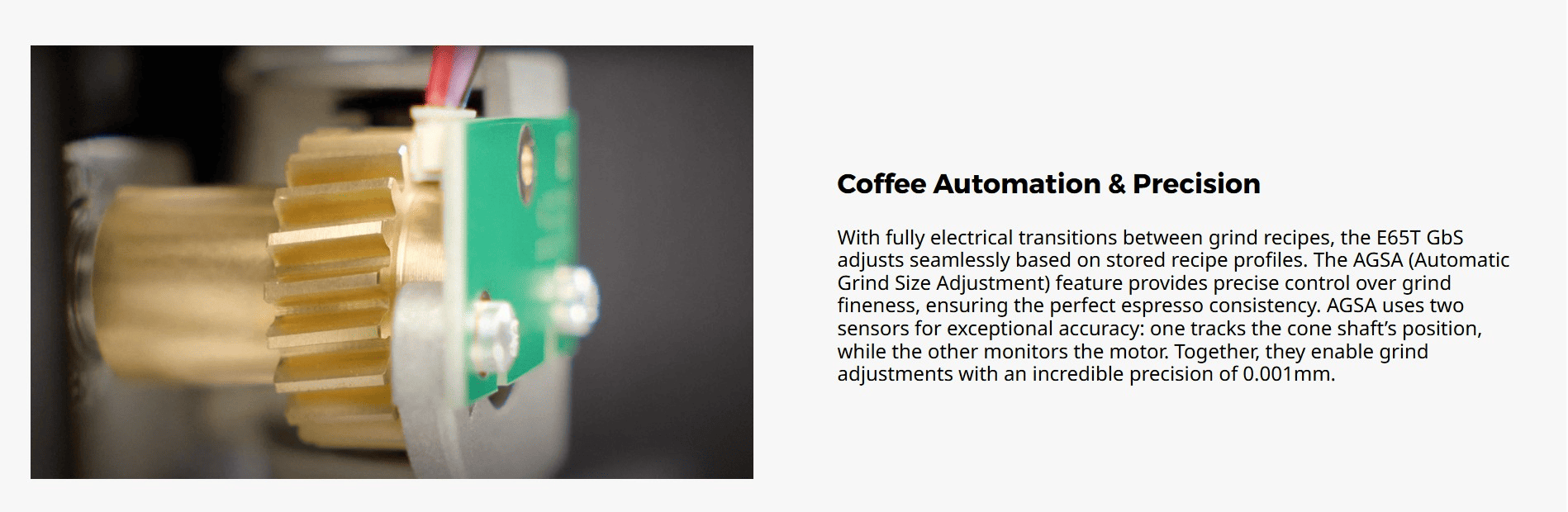 Feature 1 - E65T-GBS