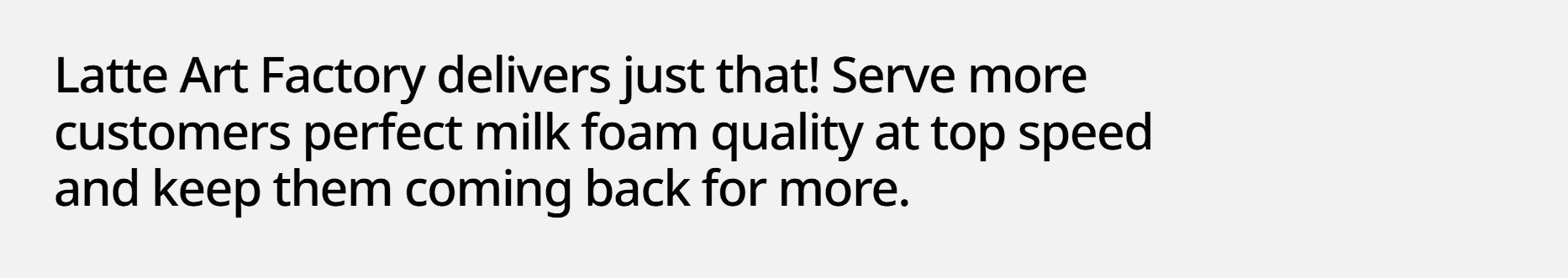 Feature 2 - LATTE-ART-FACTORY-LAF-CLASSIC