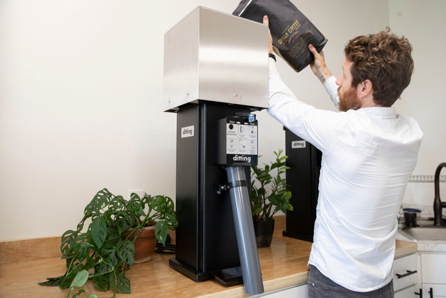 Ditting KFA1403 Industrial Grinder — Jet Black