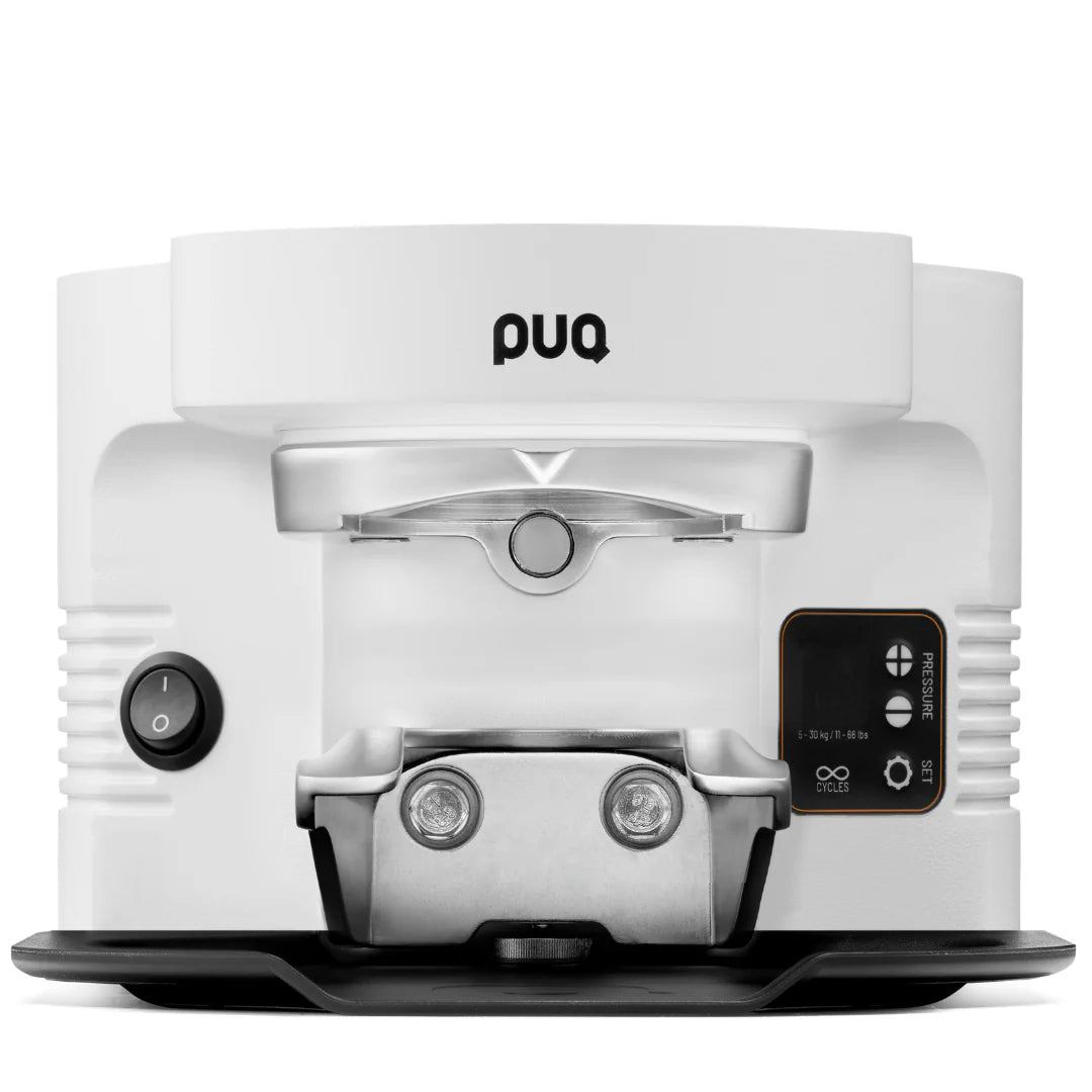 PUQPress M3 58.3 mm for Mahlkönig E65S Automatic Espresso Tamper — White