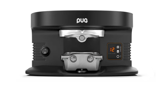 PUQPress M4 for Fiorenzato F64 & F83 Automatic Espresso Tamper — Black