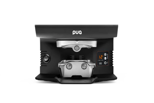 PUQPress M6 for VA Mythos 75 & 85 Automatic Espresso Tamper — Black