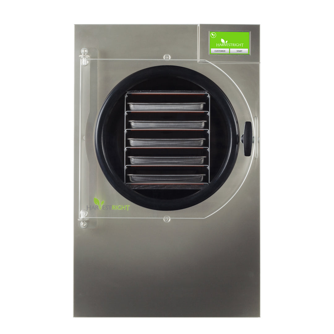 Harvest Right 5-Tray Medium Stainless Steel Home Pro Freeze Dryer with Mylar Starter Kit & Premier Pump