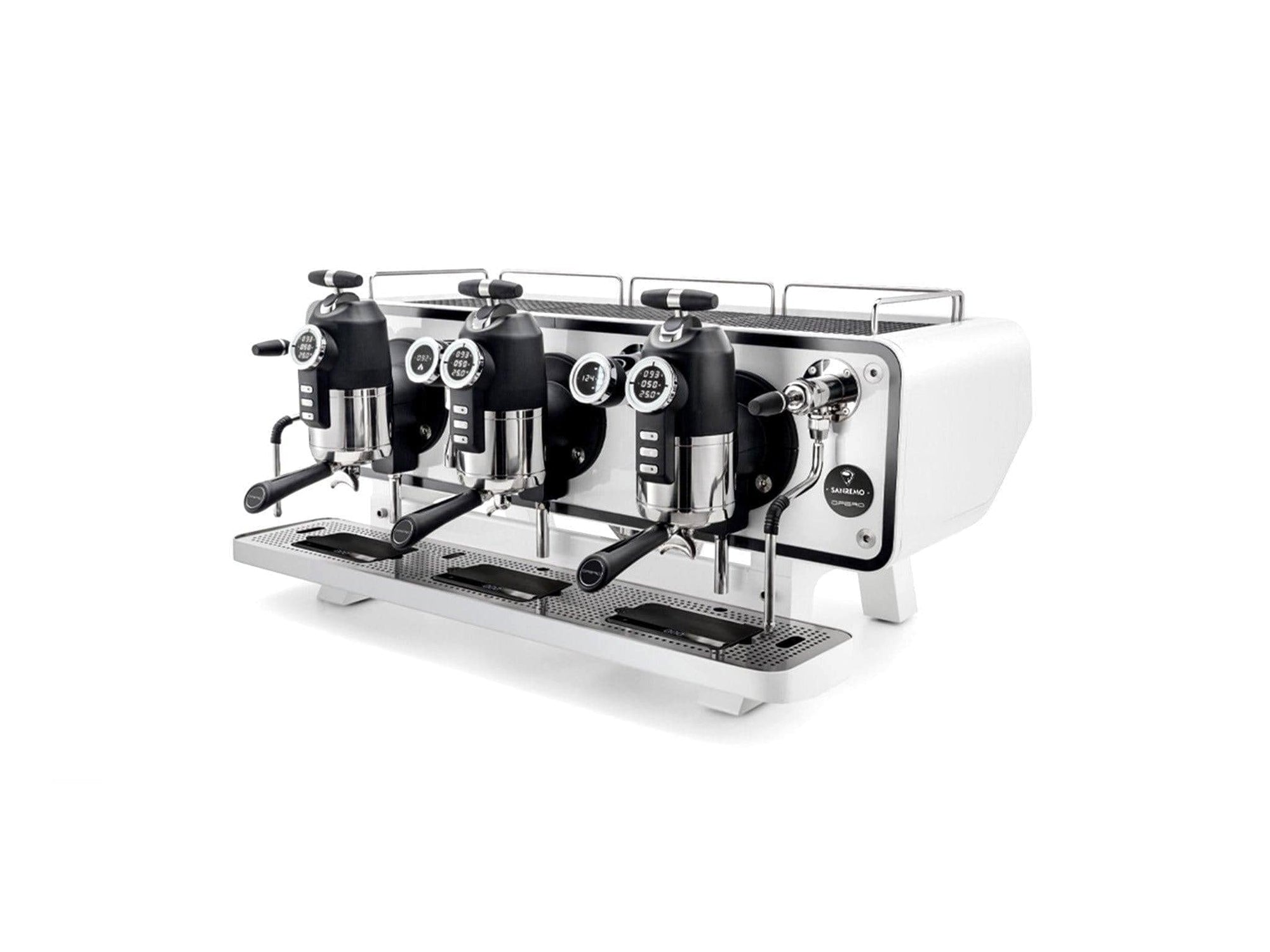 Sanremo Opera 2.0 3 Group Espresso Machine — White