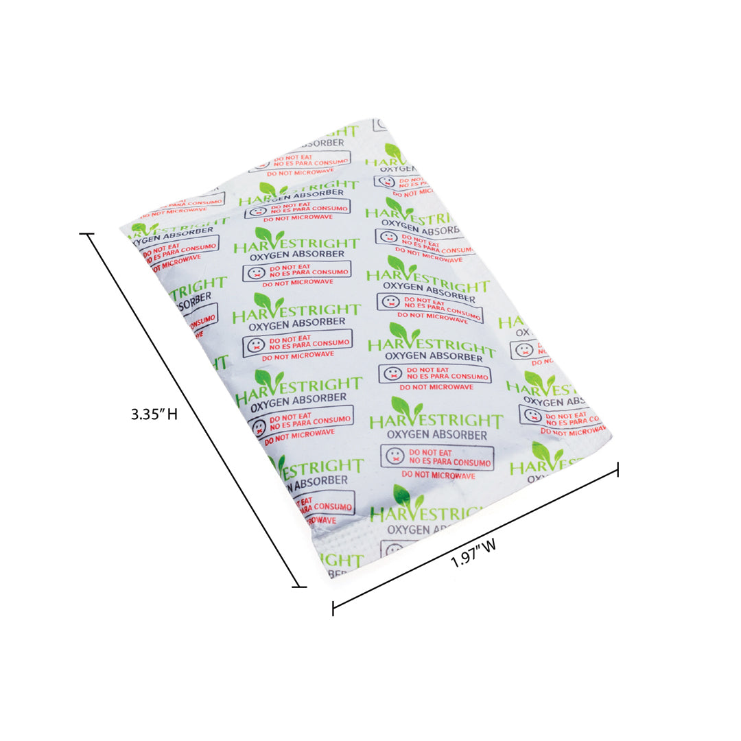 50 x Harvest Right Oxygen Absorbers — Must Order In Case Qty Of 6