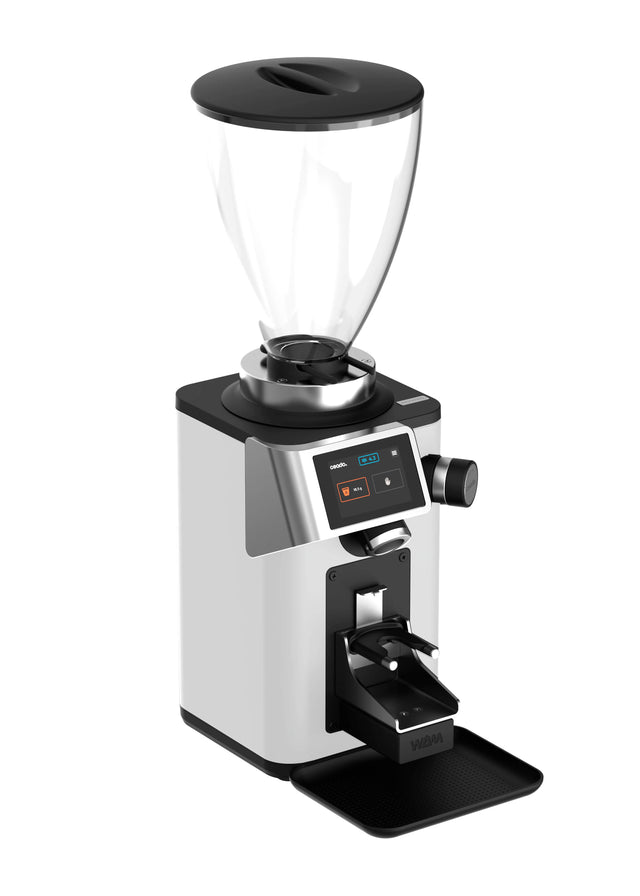Ceado REV STEEL On-Demand Espresso Grinder - Weight-Based, White