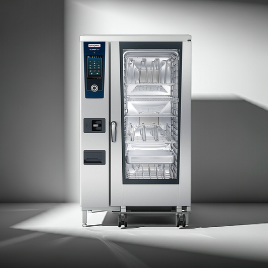 Rational iCombi Pro ICP 20-FULL E 208/240V 3PH (LM100GE) Electric Combi Oven — 20 Pan, Full-Size, 208/240V, 3 Phase