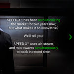 Thumbnail 3 for Unox XAPA-0523-SXRS Combi Speed Oven - Electric, 5 GN 2/3 Trays