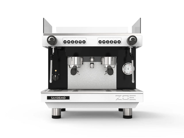 Sanremo Zoe Compact Espresso Machine — White & Black
