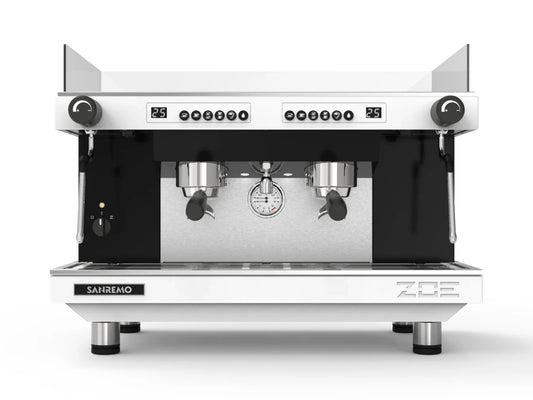 Sanremo Zoe Competition 2 Group Espresso Machine — Standard, White