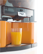 Thumbnail 3 for Zumex 12547 Essential Pro Pulpout Automatic Feed Citrus Juicer — 27 Fruits / Minute, Black Color, Original System® squeezing system