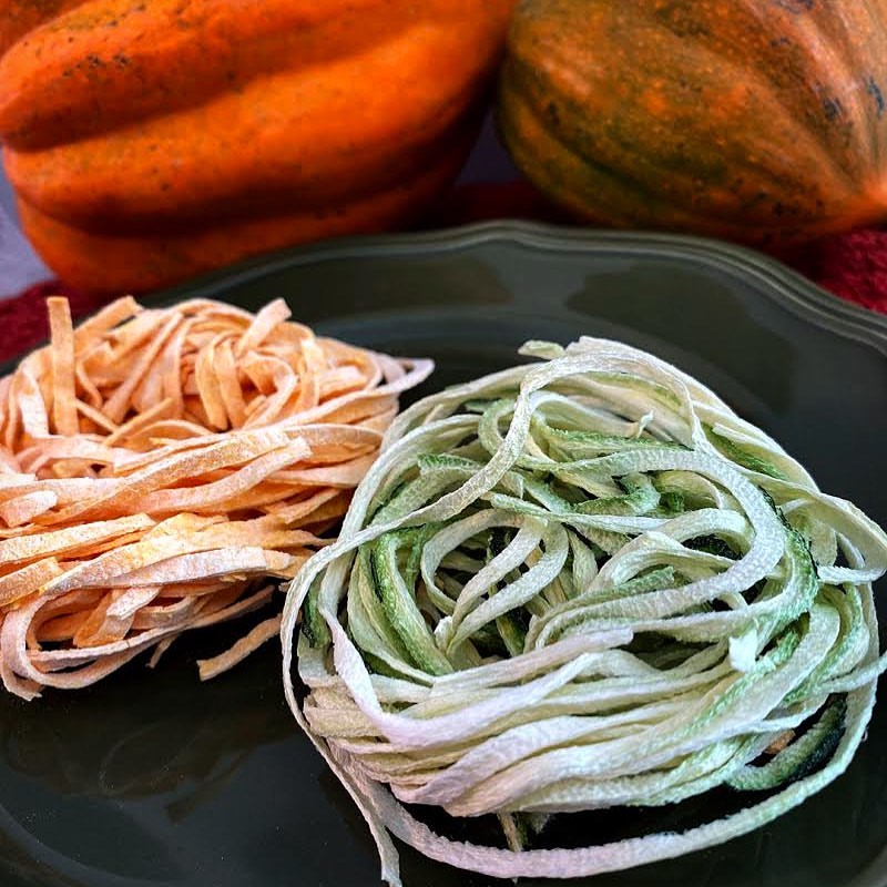 Freeze dried squash and zucchini