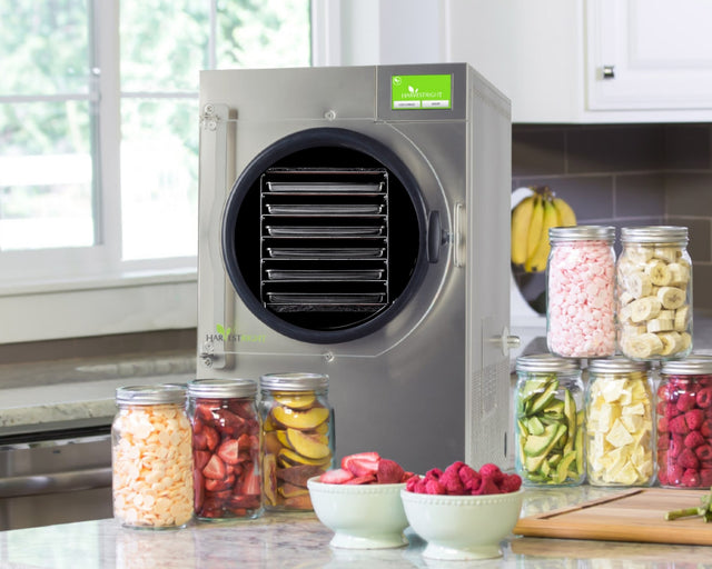 Harvest Right Large Freeze Dryer — Stainless Steel, 6-Tray, with Mylar Starter Kit & Premier Pump