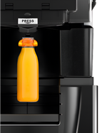 Thumbnail 5 for Zumex 11967 Versatile Star Juice Corner Slim Automatic Feed Juicer — 40 Fruits / Minute, Oiled Oak Color, with Podium